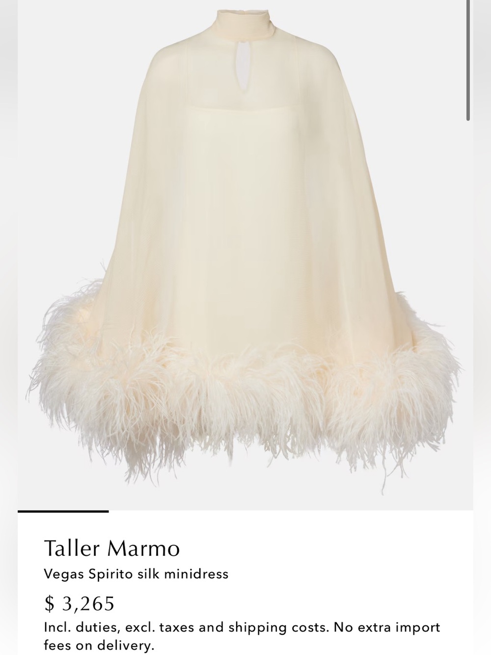 Taller Marmo Vegas Spirito Dress